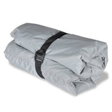 NNEVL Boat Covers 2 pcs Grey Length 427-488 cm Width 229 cm