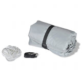 NNEVL Boat Covers 2 pcs Grey Length 610-671 cm Width 254 cm