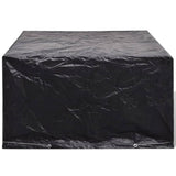 NNEVL Garden Furniture Covers 2 pcs 6 Person Poly Rattan Set 8 Eyelets 172x113cm