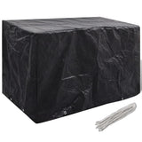 NNEVL Garden Furniture Covers 2 pcs 8 Eyelets 140x70x90 cm