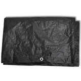 NNEVL Garden Furniture Covers 2 pcs 8 Eyelets 140x70x90 cm