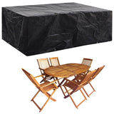 NNEVL Garden Furniture Covers 2 pcs 8 Eyelets 242x162x100 cm