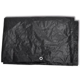 NNEVL Garden Furniture Covers 2 pcs 8 Eyelets 250x210x90 cm