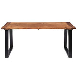 NNEVL Dining Table Solid Acacia Wood 180x90 cm