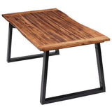 NNEVL Dining Table Solid Acacia Wood 180x90 cm