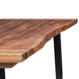 NNEVL Dining Table Solid Acacia Wood 180x90 cm
