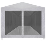 NNEVL Party Tent with 8 Mesh Sidewalls 9x3 m