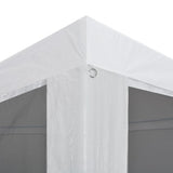 NNEVL Party Tent with 8 Mesh Sidewalls 9x3 m