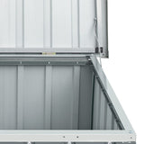 NNEVL Garden Storage Box Grey 129x67x65 cm