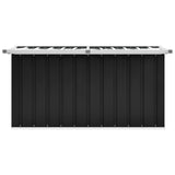 NNEVL Garden Storage Box Anthracite 129x67x65 cm
