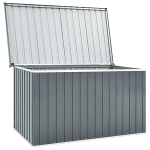 NNEVL Garden Storage Box Grey 171x99x93 cm