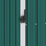 NNEVL Garden Shed Green 87x98x159 cm Galvanised Steel