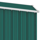 NNEVL Garden Shed Green 87x98x159 cm Galvanised Steel