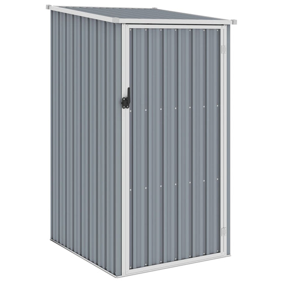 NNEVL Garden Shed Grey 87x98x159 cm Galvanised Steel