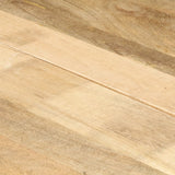NNEVL Dining Table 140x70x76 cm Solid Mango Wood