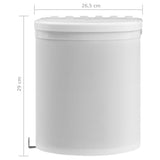 NNEVL Kitchen Built-in Dust Bin Plastic 12 L