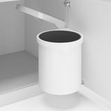 NNEVL Kitchen Built-in Dust Bin Plastic 12 L