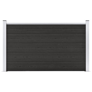 NNEVL Garden Fence WPC 180x105 cm Grey