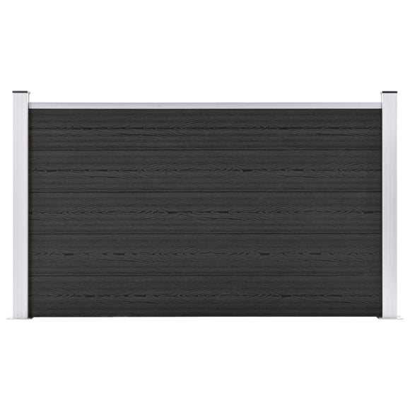 NNEVL Garden Fence WPC 180x105 cm Grey