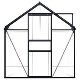 NNEVL Greenhouse Anthracite Aluminium 5.89 m²
