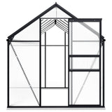 NNEVL Greenhouse with Base Frame Anthracite Aluminium 8.17 m²