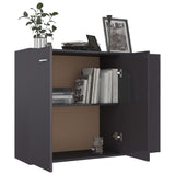 NNEVL Sideboard Grey 105x30x75 cm Engineered Wood