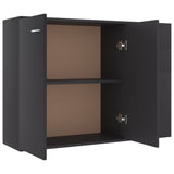NNEVL Sideboard Grey 105x30x75 cm Engineered Wood