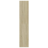 NNEVL 4-Tier Book Cabinet Sonoma Oak 80x30x151.5 cm Chipboard