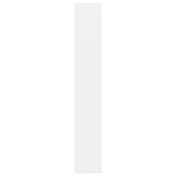 NNEVL 5-Tier Book Cabinet White 80x30x189 cm Engineered Wood