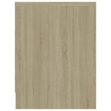 NNEVL Bedside Cabinets 2 pcs Sonoma Oak 40x30x40 cm Chipboard