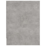 NNEVL Bedside Cabinets 2 pcs Concrete Grey 40x30x40 cm Chipboard