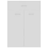 NNEVL Shoe Cabinet White 60x35x84 cm Engineered Wood