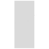 NNEVL Shoe Cabinet White 60x35x84 cm Engineered Wood