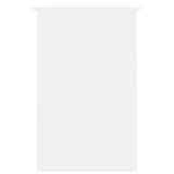 NNEVL Desk White 100x50x76 cm Chipboard