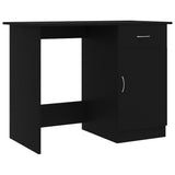 NNEVL Desk Black 100x50x76 cm Chipboard