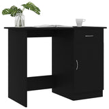 NNEVL Desk Black 100x50x76 cm Chipboard