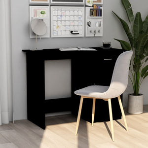 NNEVL Desk Black 100x50x76 cm Chipboard