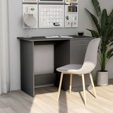 NNEVL Desk Grey 100x50x76 cm Chipboard