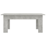 NNEVL Coffee Table Concrete Grey 100x60x42 cm Chipboard