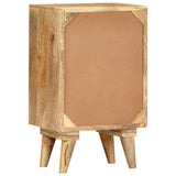 NNEVL Bedside Cabinet 36x30x60 cm Solid Mango Wood