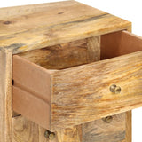 NNEVL Bedside Cabinet 36x30x60 cm Solid Mango Wood