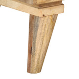NNEVL Bedside Cabinet 36x30x60 cm Solid Mango Wood