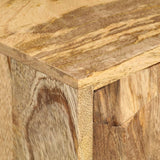 NNEVL Bedside Cabinet 40x30x50 cm Solid Mango Wood