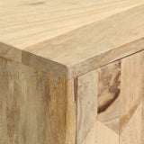 NNEVL Drawer Cabinet 75x35x75 cm Solid Mango Wood