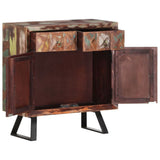 NNEVL Side Cabinet 70x35x75 cm Solid Reclaimed Wood
