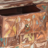 NNEVL Side Cabinet 70x35x75 cm Solid Reclaimed Wood