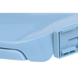 NNEVL Soft-Close Toilet Seat Blue Oval
