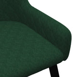 NNEVL Dining Chairs 6 pcs Green Velvet