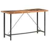 NNEVL Bar Table 180x70x107 cm Solid Reclaimed Wood