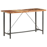 NNEVL Bar Table 180x70x107 cm Solid Reclaimed Wood